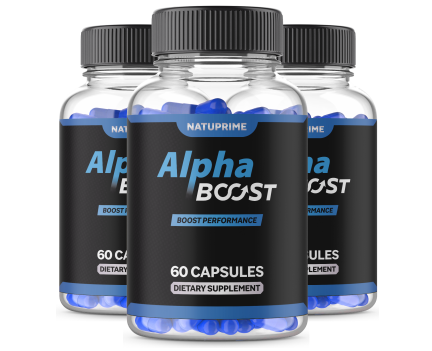 Alpha Boost - 3 Bottles (One Time Offer)